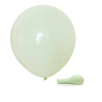 10pcs - 25cm (10")  Pastel Balloons - Green