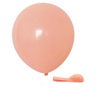 10pcs - 25cm (10")  Pastel Balloons - Orange