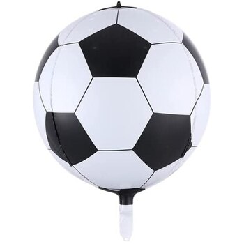 60cm - 4d Foil Balloon - Soccer Ball