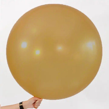 90cm (36") Macaroon Giant Balloon - Gold