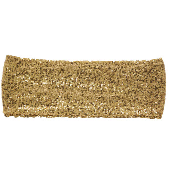 Sequin Chair Band - Gold