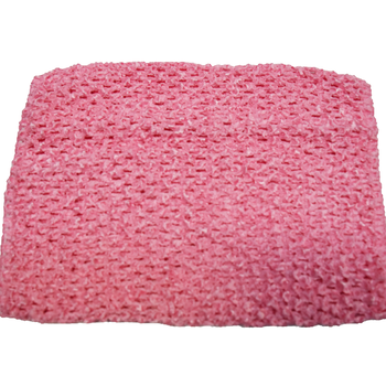 Mid Pink 9inch  Crochet Top