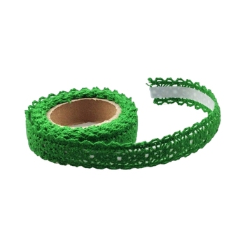 15mm Green Crochet Tape - 1.8m