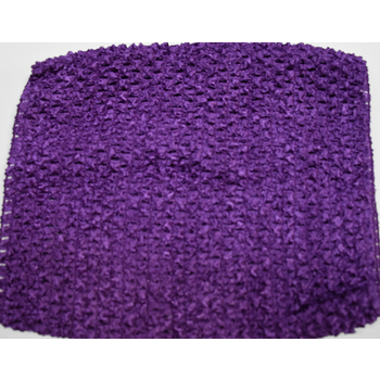 Purple 9inch  Crochet Top