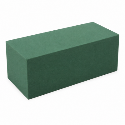 Florist Foam Brick Green  23x11x8cm - Wet for Fresh Flowers
