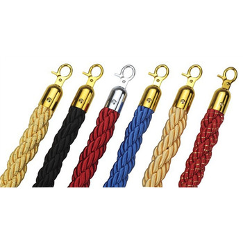 Bollard Twist Cords Rope-Red (Gold Hook)