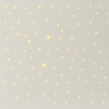 3m x 3m White LED Starlight Curtain – WARM WHITE Lights
