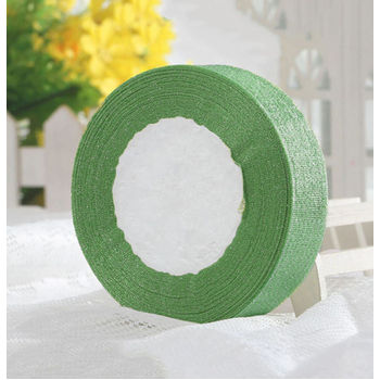 3cm Green Glitter Ribbon - 25m