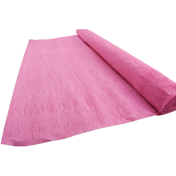 Crepe Paper Florist Wrap 48cm x 2.5m  Pink