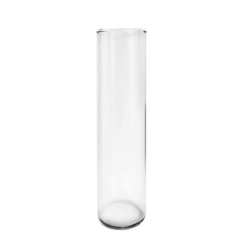 Large View 5cmD x 25cmH - Glass Cylinder Bud Vase