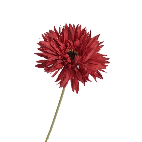 Large View 42cm Chrysanthemum Flower - Red