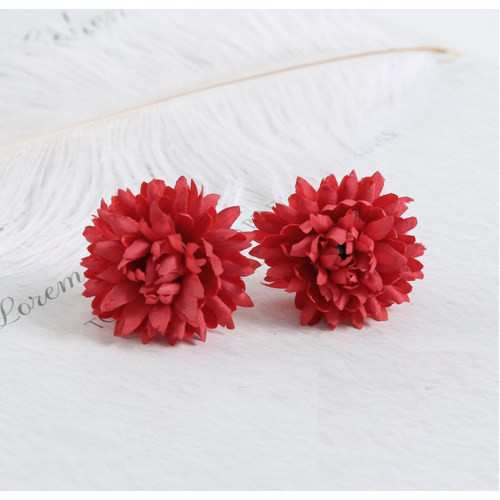 Large View 3.5cm Dainty Flowers - Red