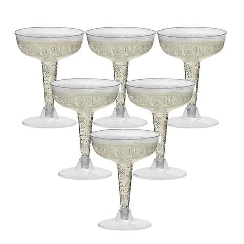 Large View 4pk x 150ml Clear Martini Glass