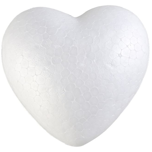 Large View 30cm Polystyrene Foam Heart