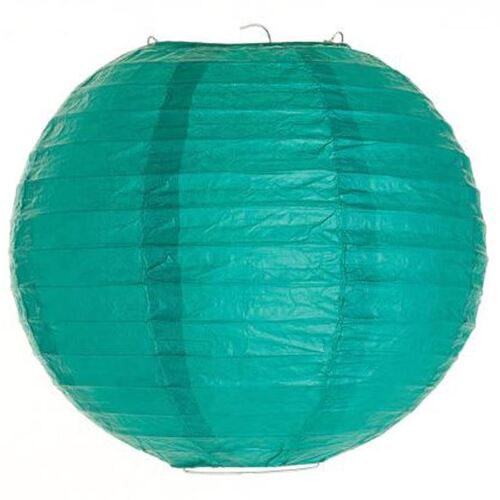 Large View Paper Lantern - 30cm (12inch) - Teal