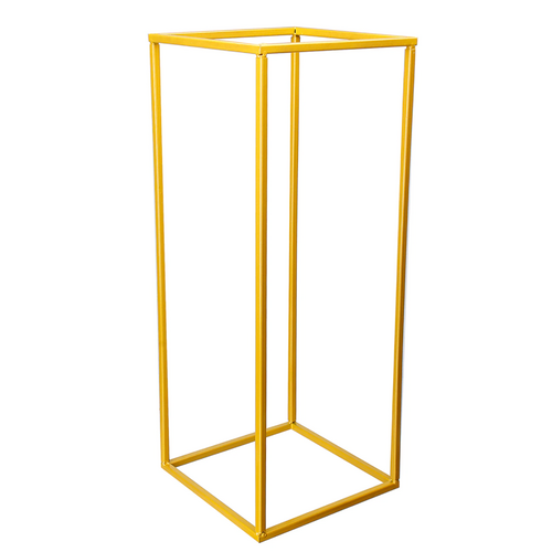 Large View 5pk - 60cm Tall - Gold Metal Flower/Centerpiece Stands