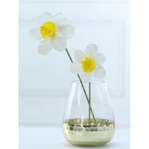 Large View 30cm Single Stem Daffodil - White