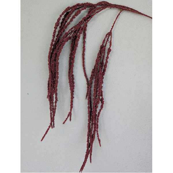 Large View 100cm Burgundy Artificial Cascading Amaranthus