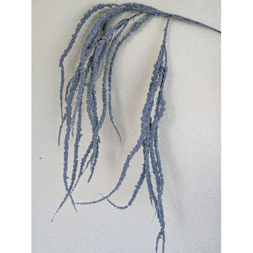 Large View 100cm Dusty Blue Cascading Amaranthus
