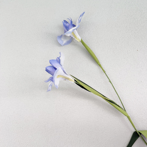Large View Iris Stem - 85cm Blue Artificial Stem