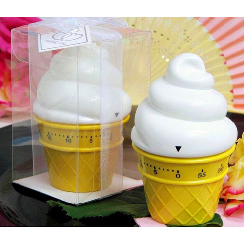 Large View Timer Favor - Ice Cream CLEARANCE