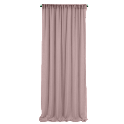 Large View Chiffon Backdrop Curtain Panel 3m - Mauve (Old Pink)