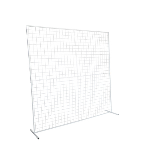 Large View 2m White Mesh Flowerwall/Backdrop/Wedding Arch Frame