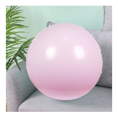 Large View 45cm (18") Pastel Macaroon Balloon - Deep Pink