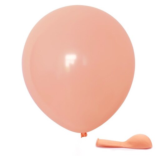Large View 10pcs - 30cm (12")  Pastel Balloons -  Orange
