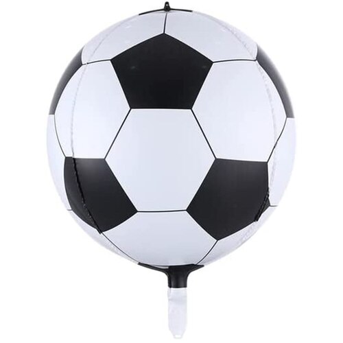 Large View 60cm - 4d Foil Balloon - Soccer Ball