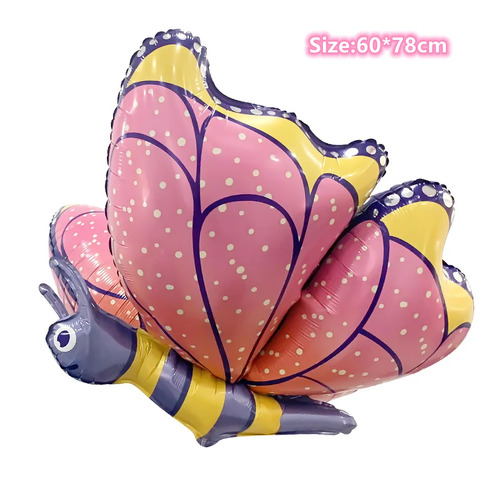 Large View 78cm 3D Foil Butterfly Balloon