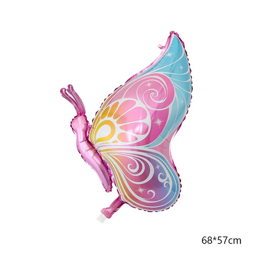 Large View 68cm Foil Butterfly Balloon
