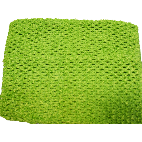 Large View Lime Green 9inch  Crochet Top