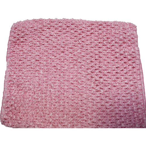Large View Light Pink 9inch  Crochet Top