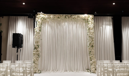 3m High Backdrop Curtains