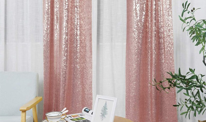 Sequin Backdrop Curtains