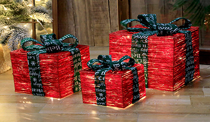 Christmas LED  Boxes