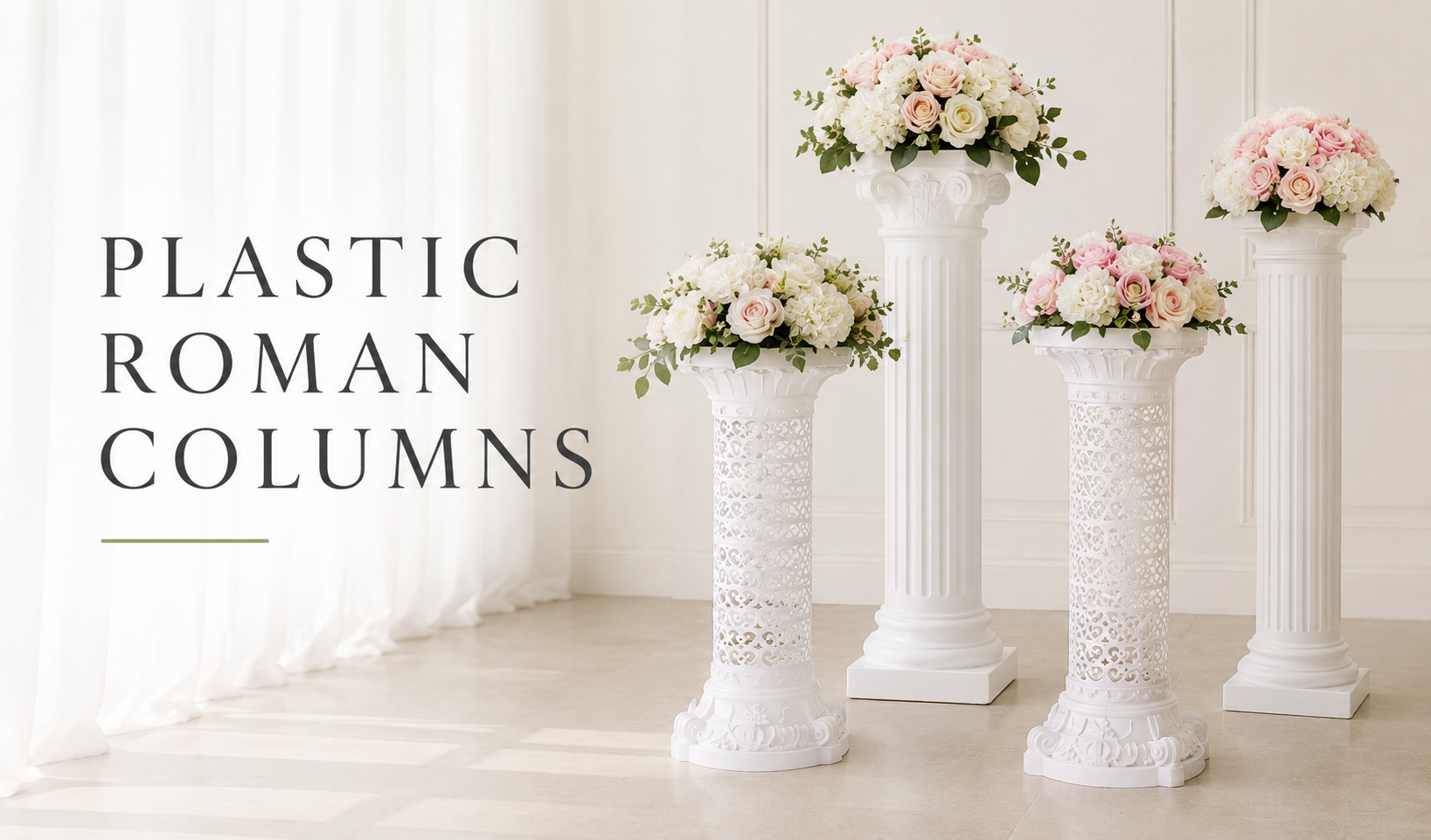 Roman Columns & Pedestals